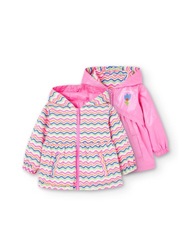 Bóboli - Chaqueta reversible de bebé niña