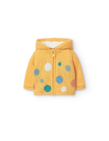 Bóboli - Chaqueta de tricotosa bebé niña "Capucha desmontable"