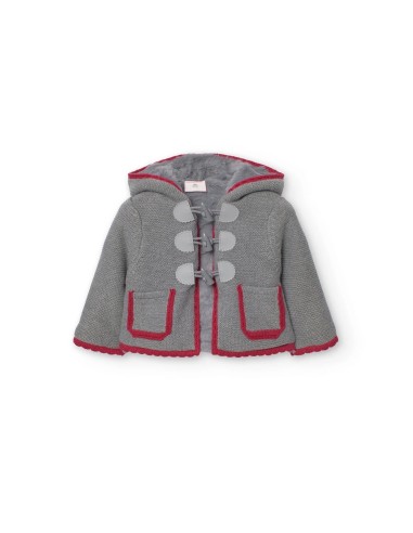 Bóboli - Chaqueta de tricotosa UNISEX en gris vigoré