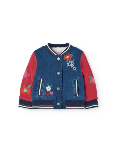 Bóboli - Chaqueta denim bebé niña forrada